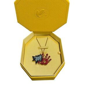 Swarovski Marvel Collab Iron Man Necklace / Brooch